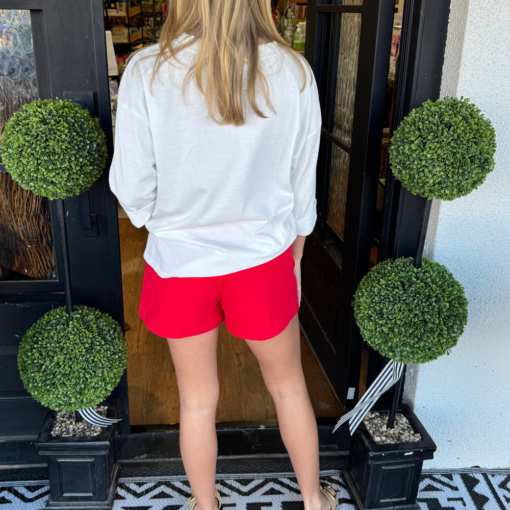 Charlotte Shorts -Red