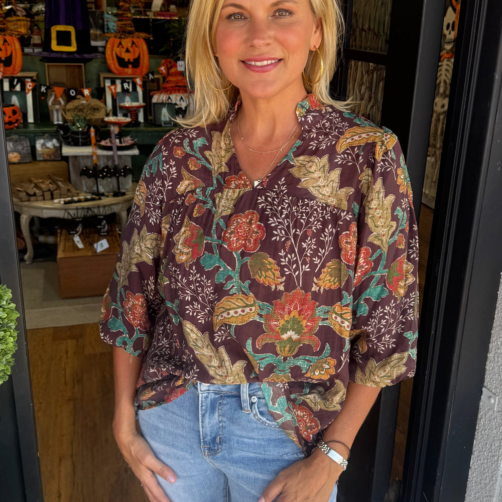 Kathy Top - Brown