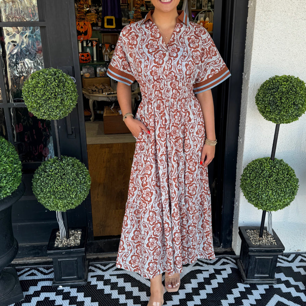 Willis Dress - Camel