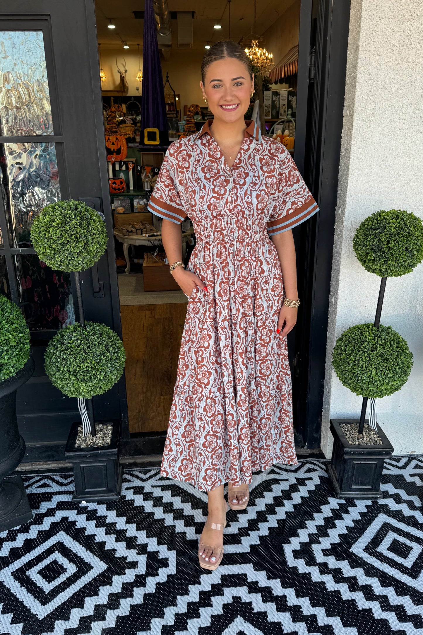 Willis Dress - Camel