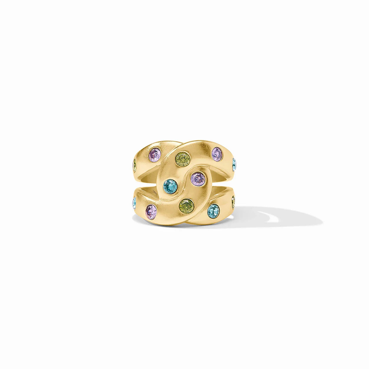 Rainbow Infinity Ring - Blue Twilight