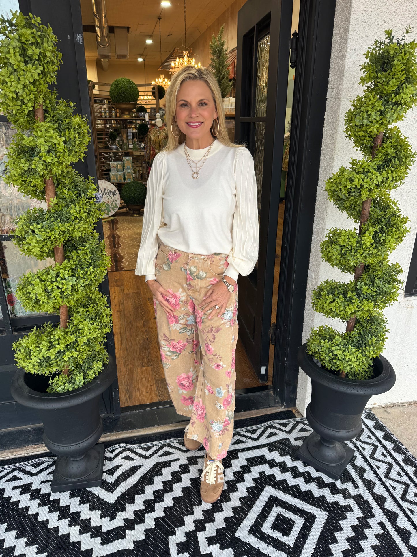 Fallon Sweater - Ivory