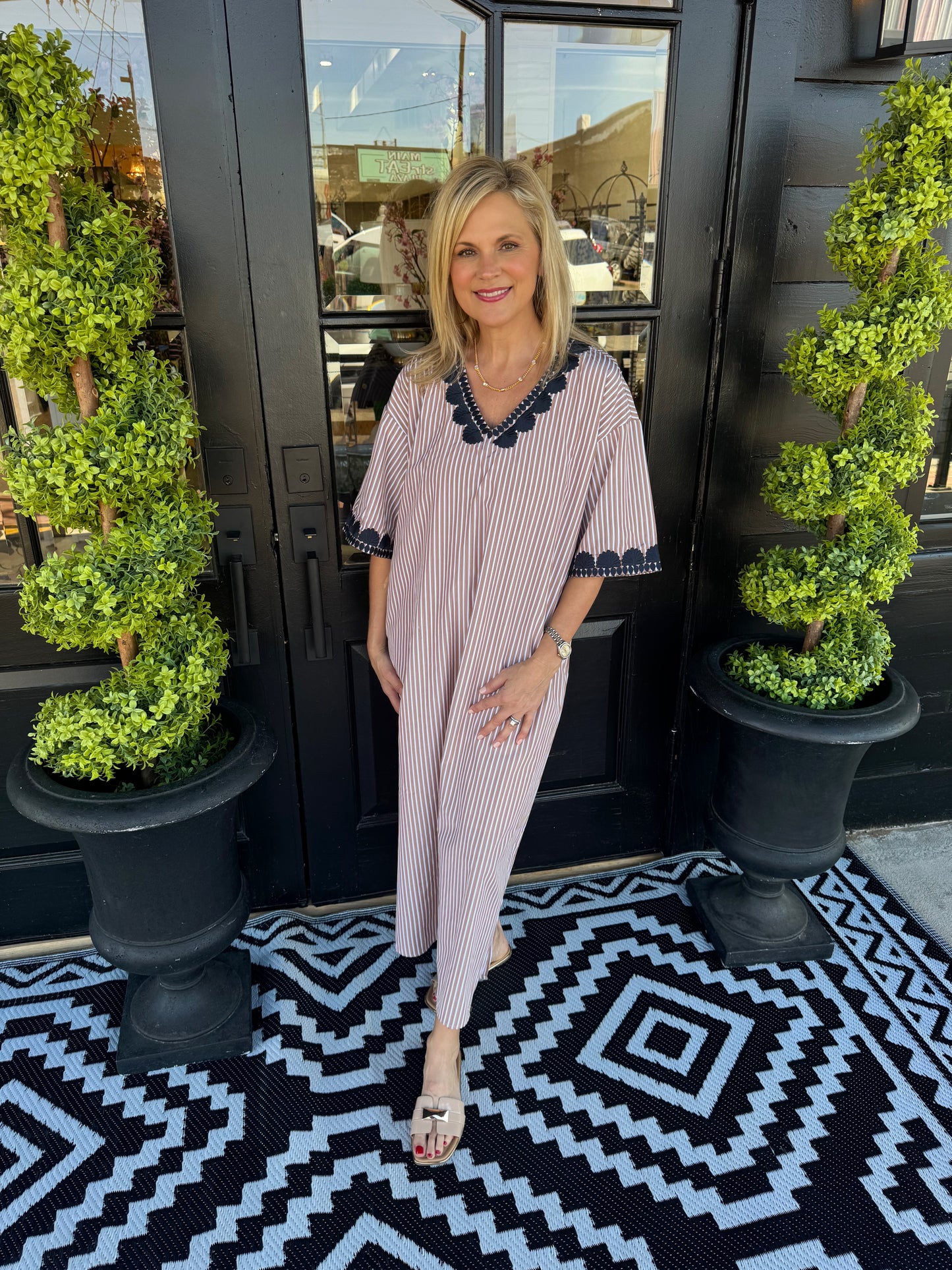 Josie Dress - Mocha Mousse