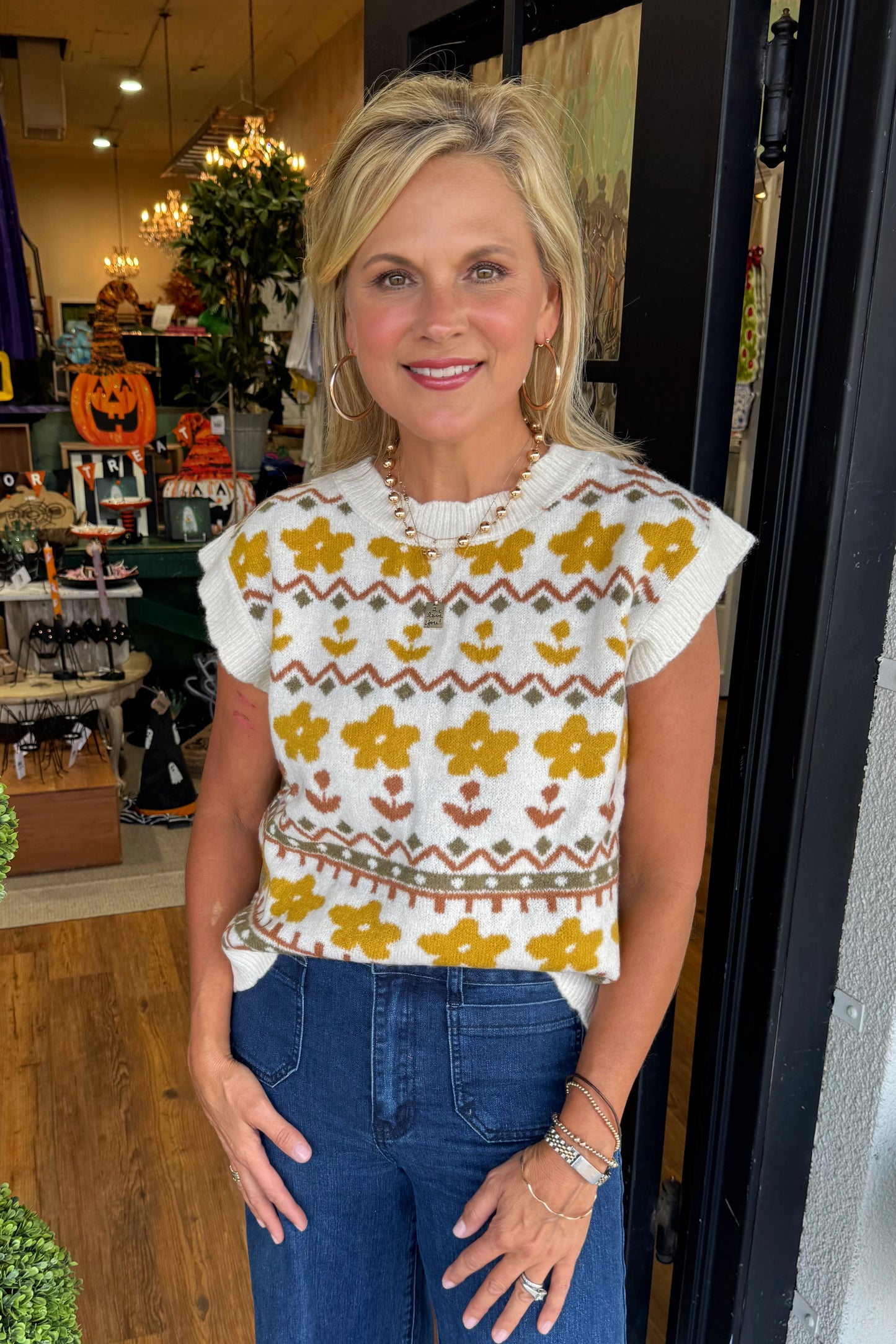 Lauren Top - Cream