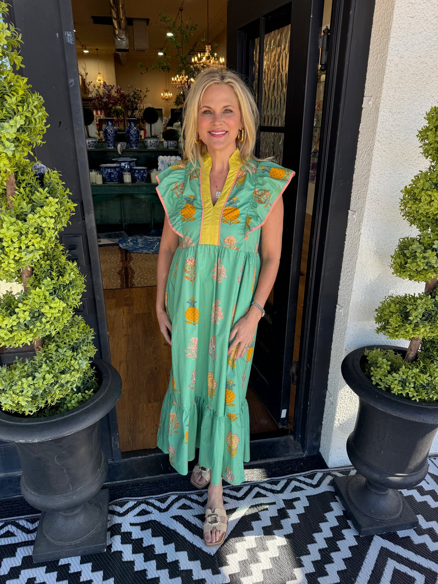 Tae Dress - Mint Green