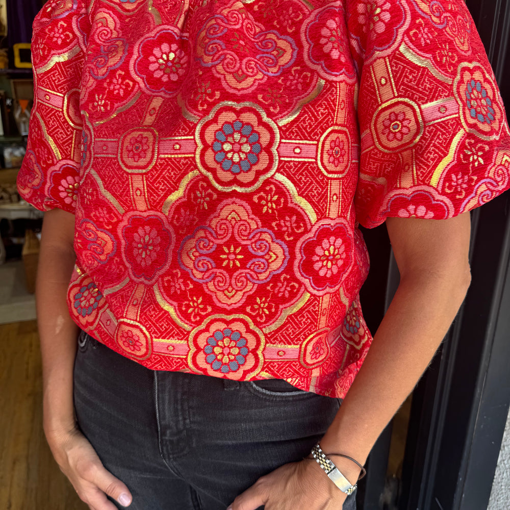 
                  
                    Luisa Top - Red
                  
                