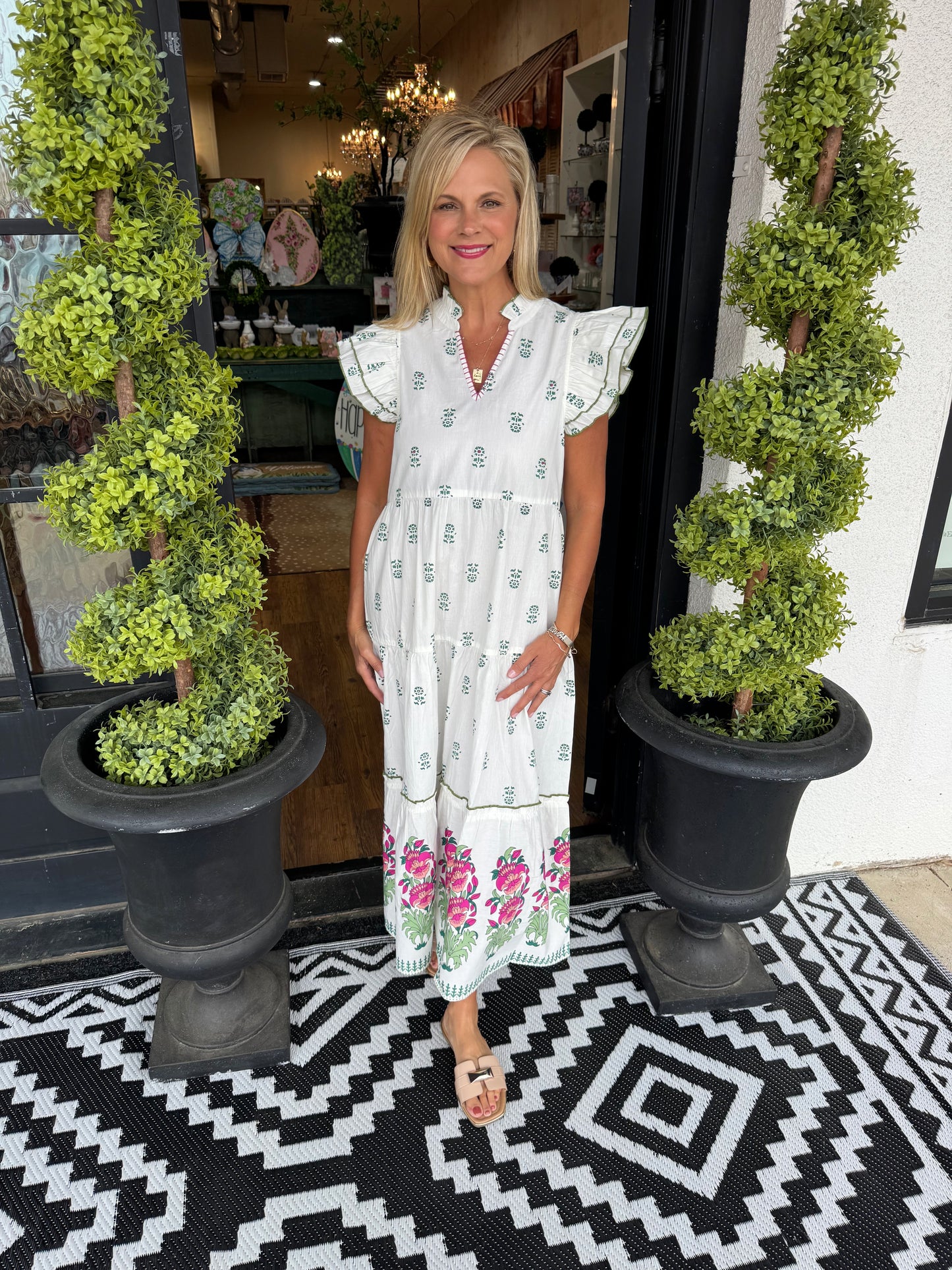 Welton Maxi Dress White