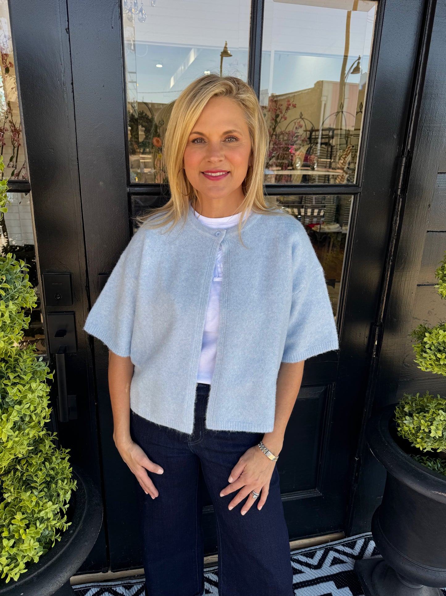 Harper Sweater - Sky