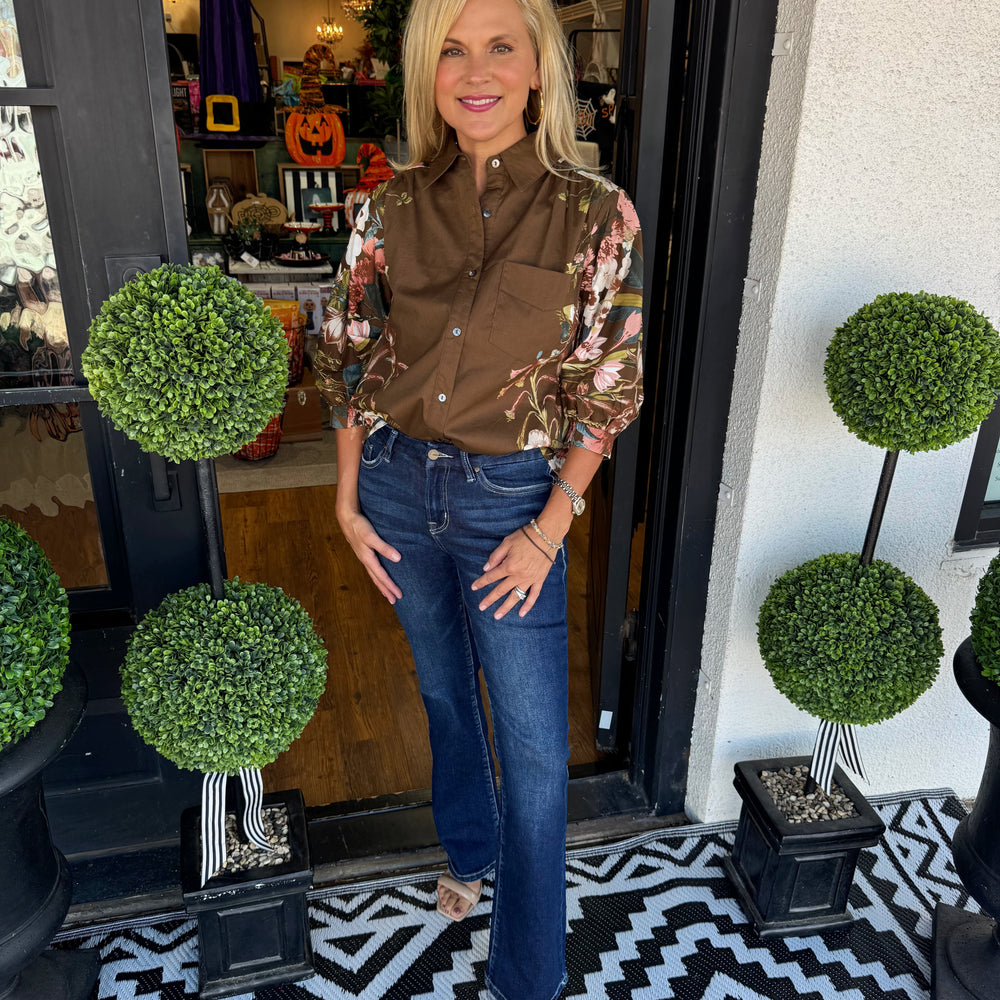 Annabel Top - Brown