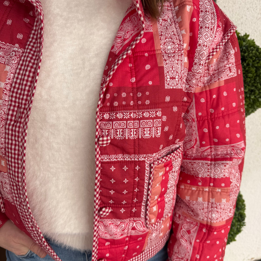 
                  
                    Lior Jacket - Red Bandana
                  
                