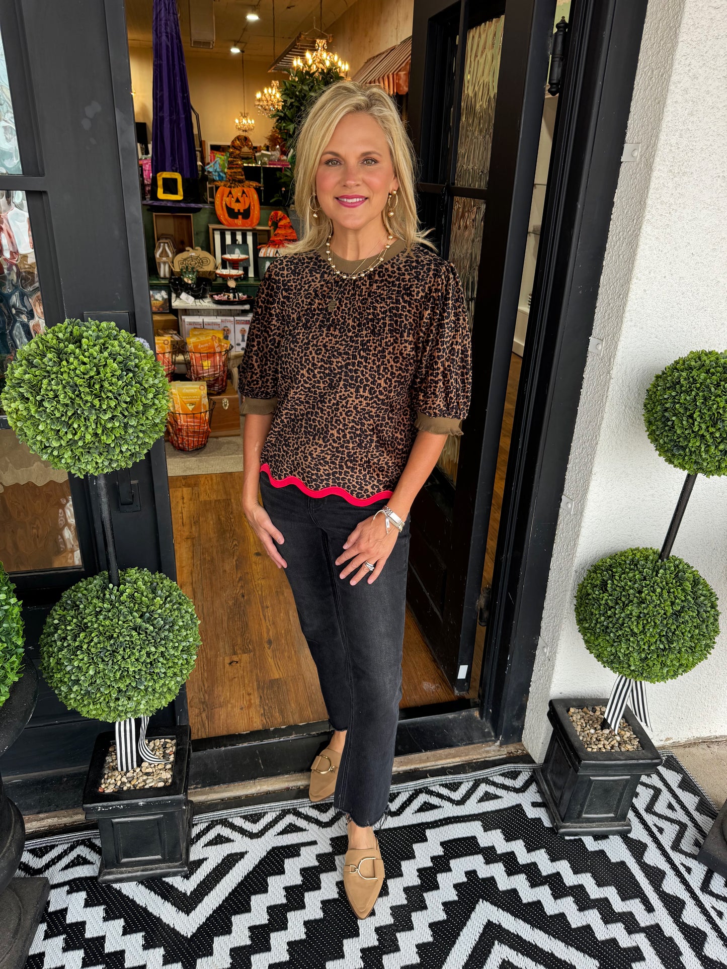Farrah Top - Brown