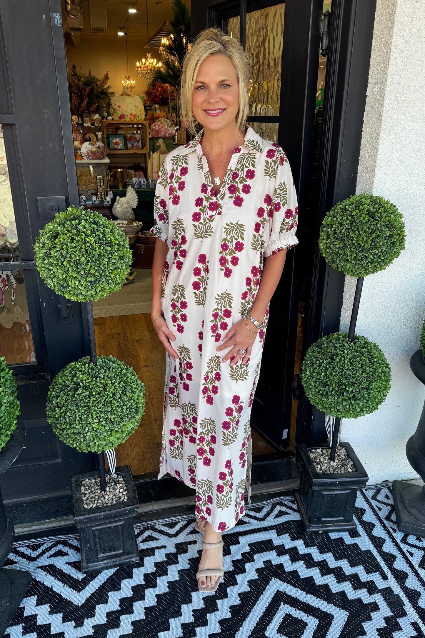 Molly Dress - Ecru