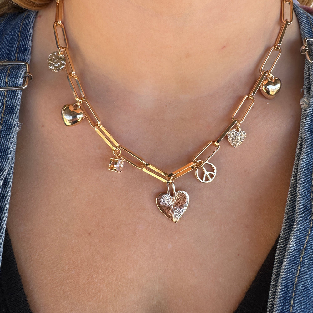 Heart Charm Necklace