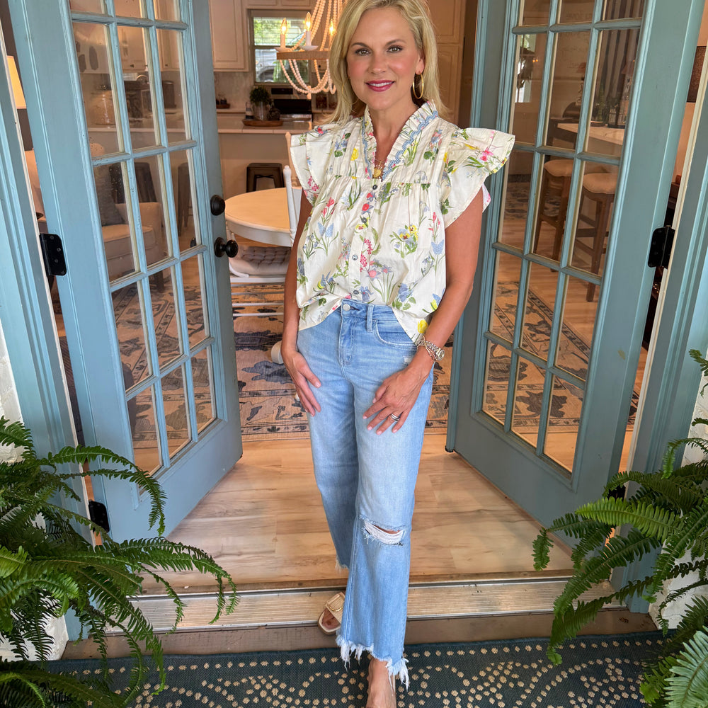 Fallon Top - Cream