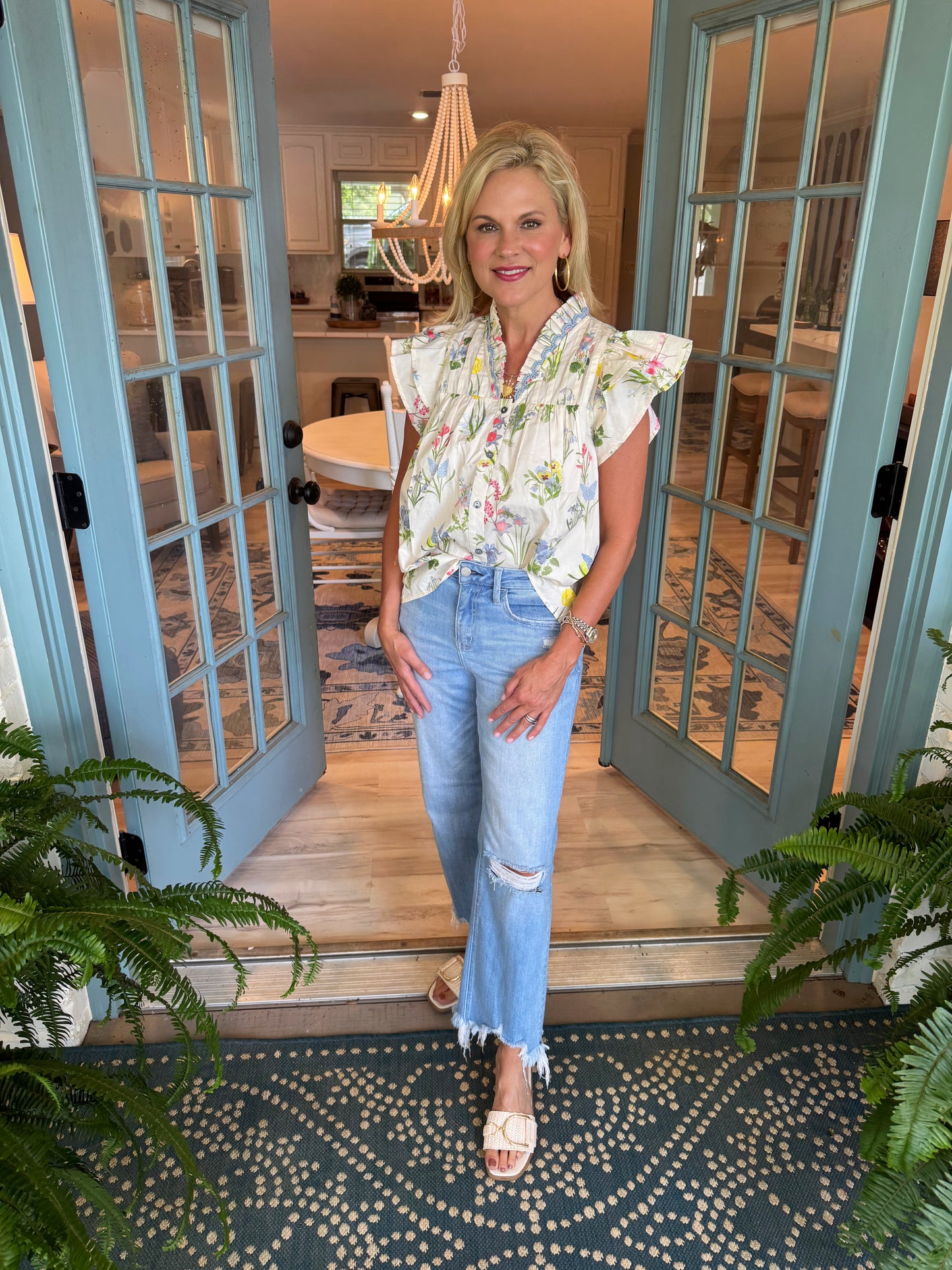 Fallon Top - Cream