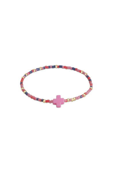 Egirl Hope Unwritten Signature Cross Bracelet- You're Gum-believable