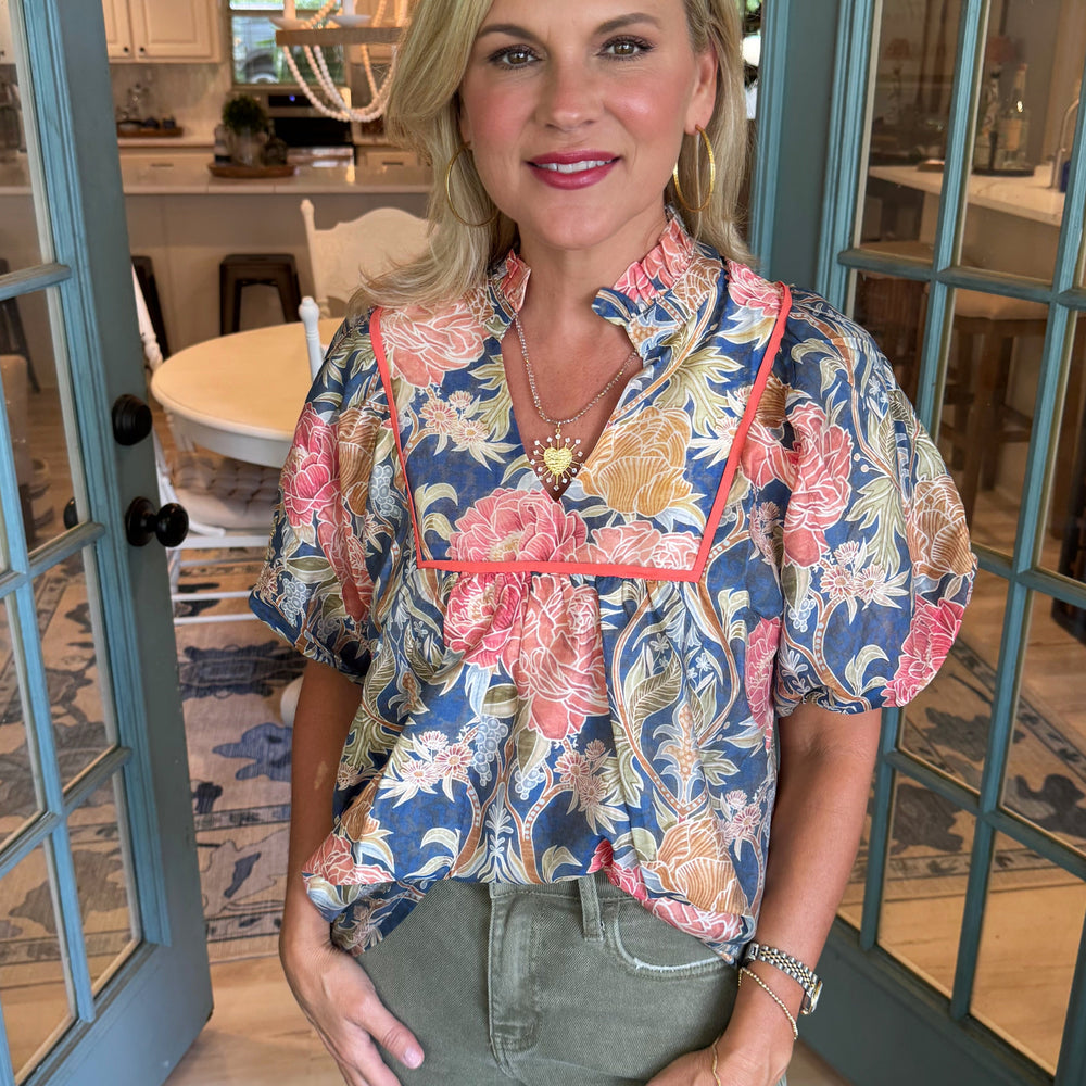 Josie Top - Navy
