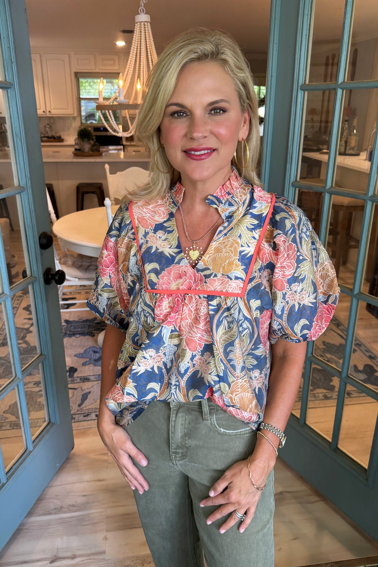 Josie Top - Navy