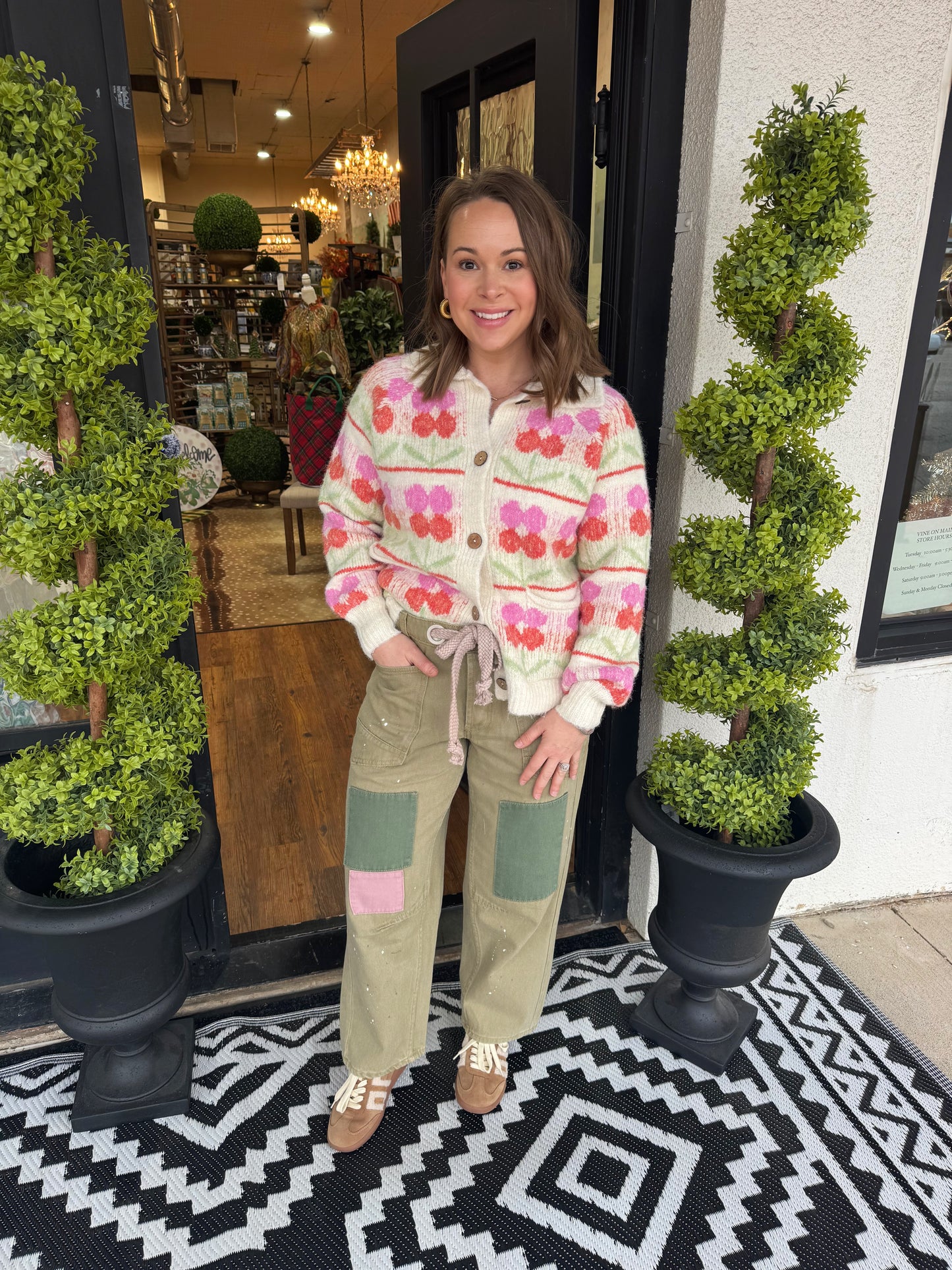 Kaia Top - Pink/Orange