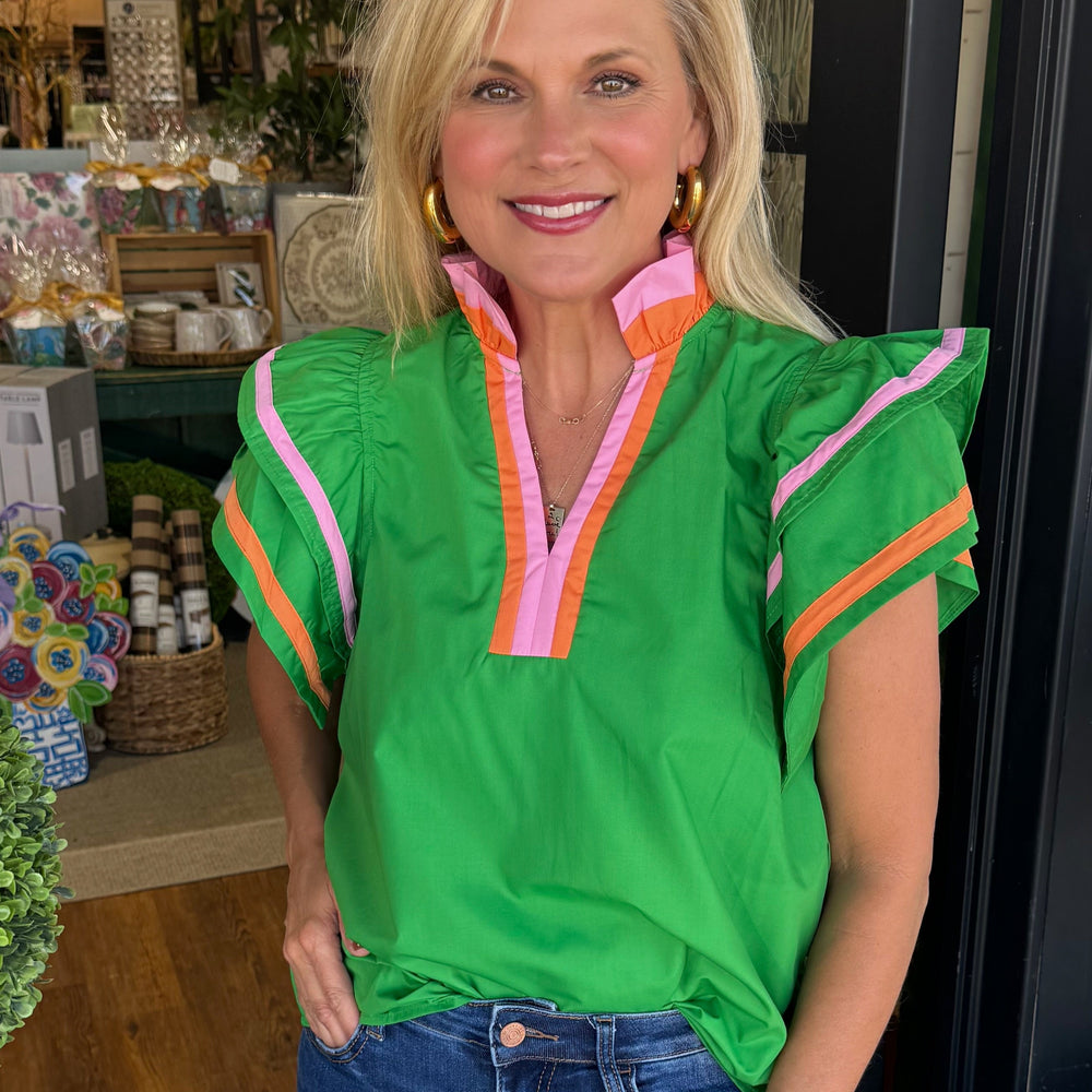 Astrid Top- Green