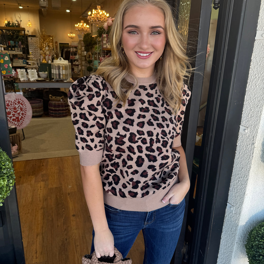 Gigi Leopard Sweater