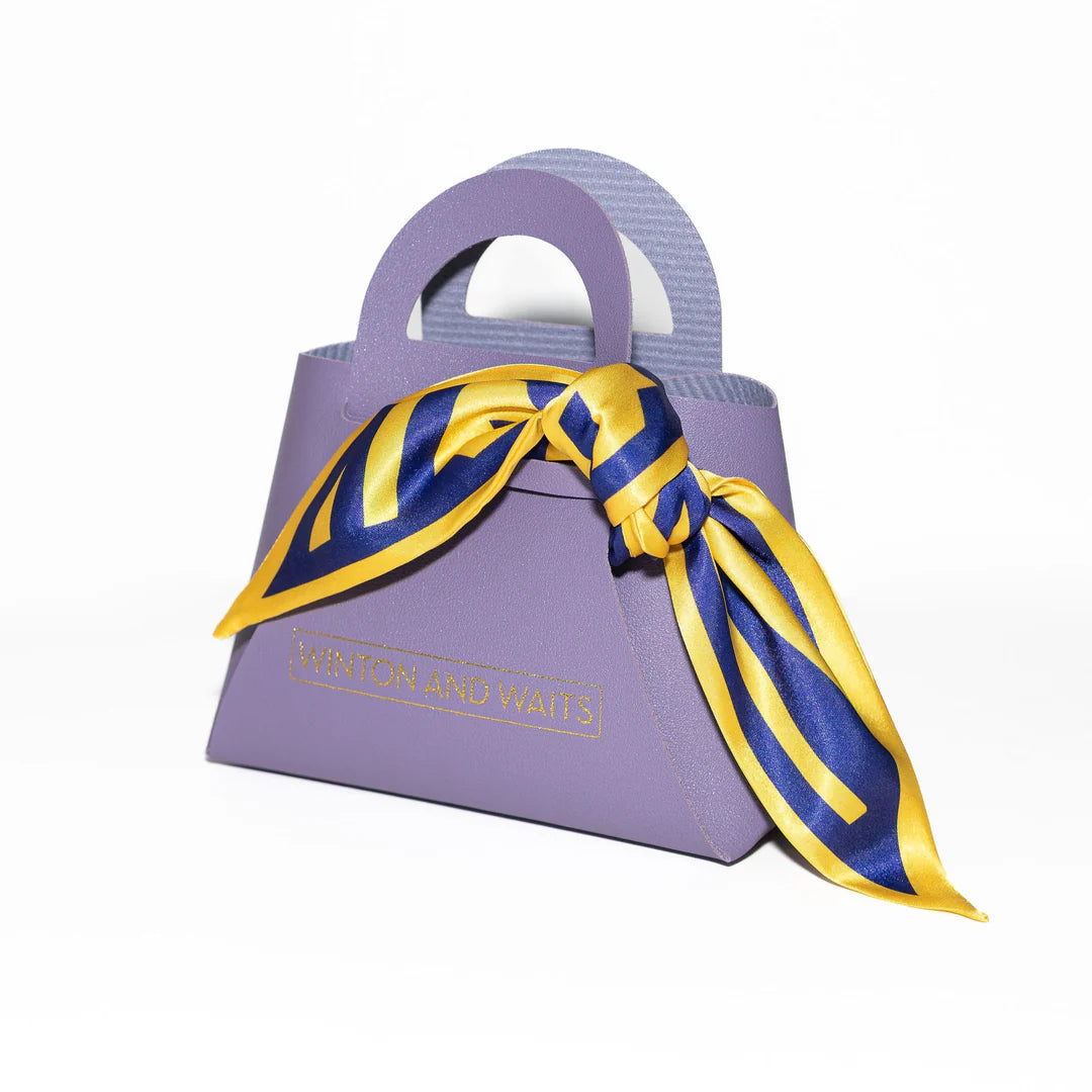 Purple & Gold Gameday Scarf