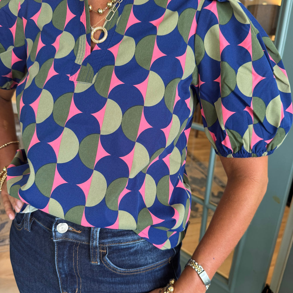 
                  
                    Lainey Polka Dot Pops Top
                  
                