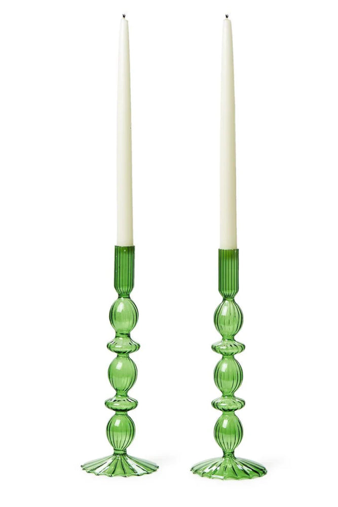 
                  
                    Hand Blown Glass Candle Sticks
                  
                