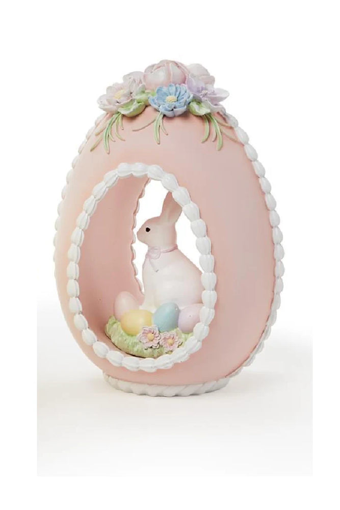 
                  
                    Easter Sugar Egg with Bunny Decor
                  
                