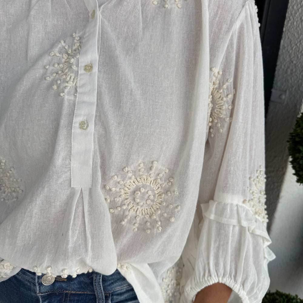 
                  
                    Ivy Jane Hand Embroidered Blouse
                  
                