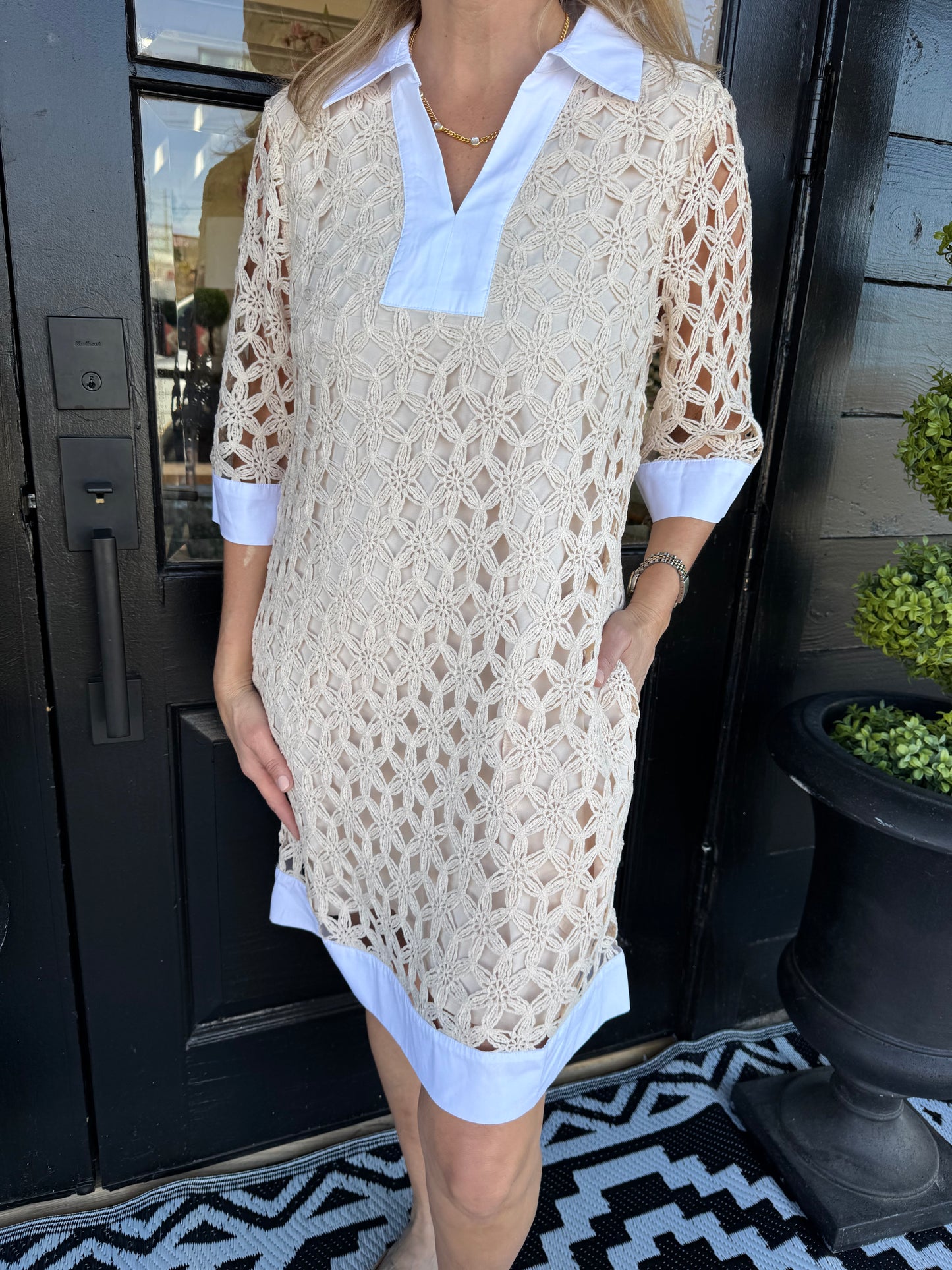 Eloise Dress - Natural