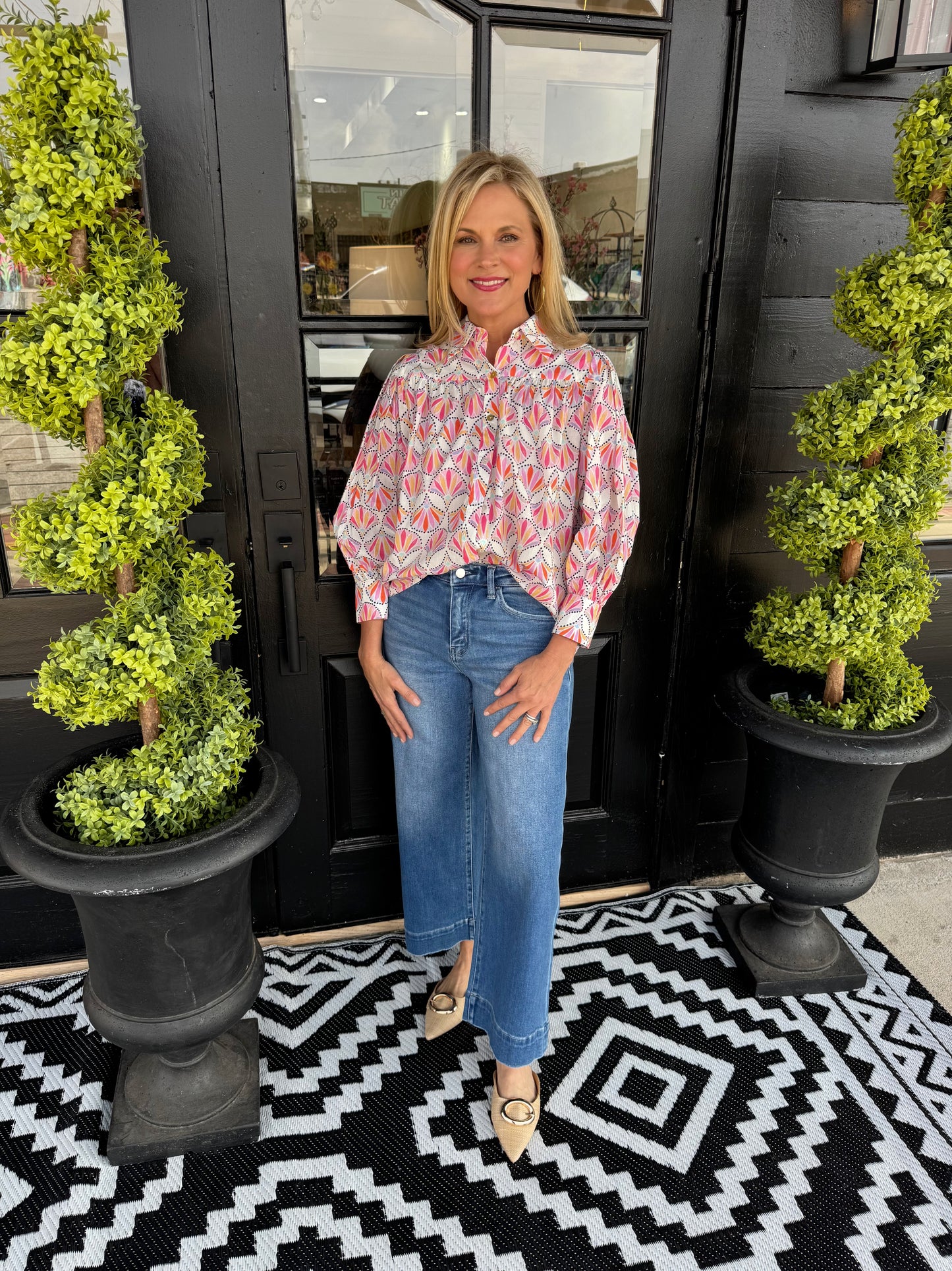 Savannah Top - Pink