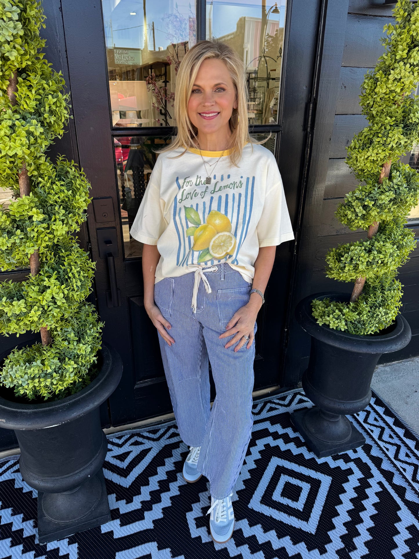 Lemon Lovers Tee - Light Lemon