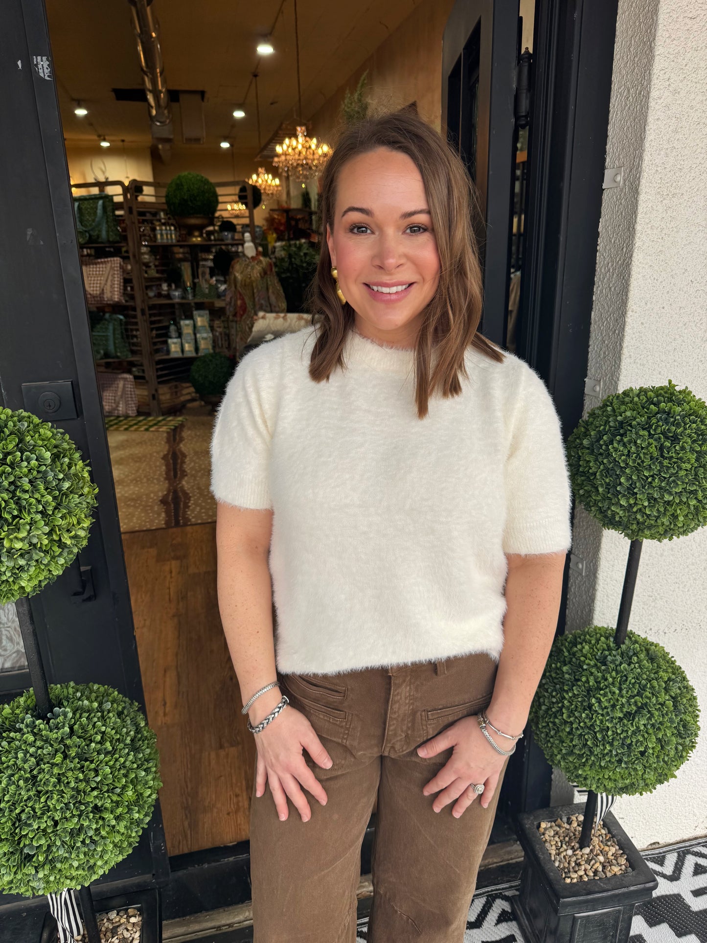 Ashley Sweater - Ivory