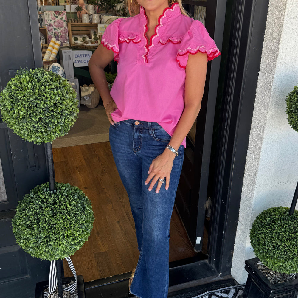 Taylor Top- Pink