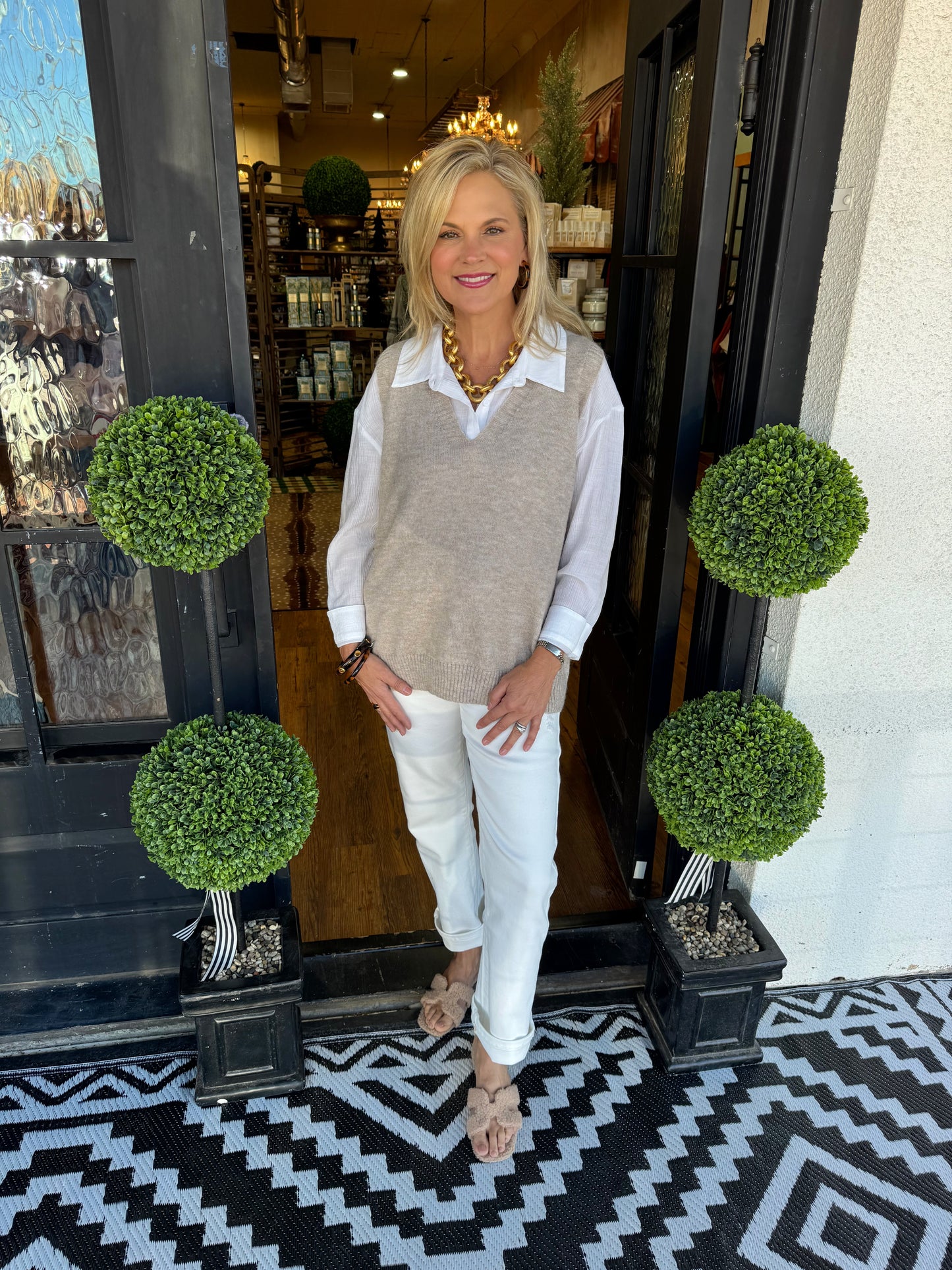 Riley Top - Off White