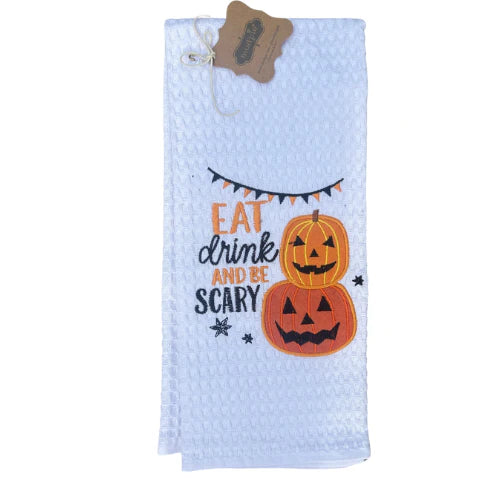 Halloween Waffle Towels