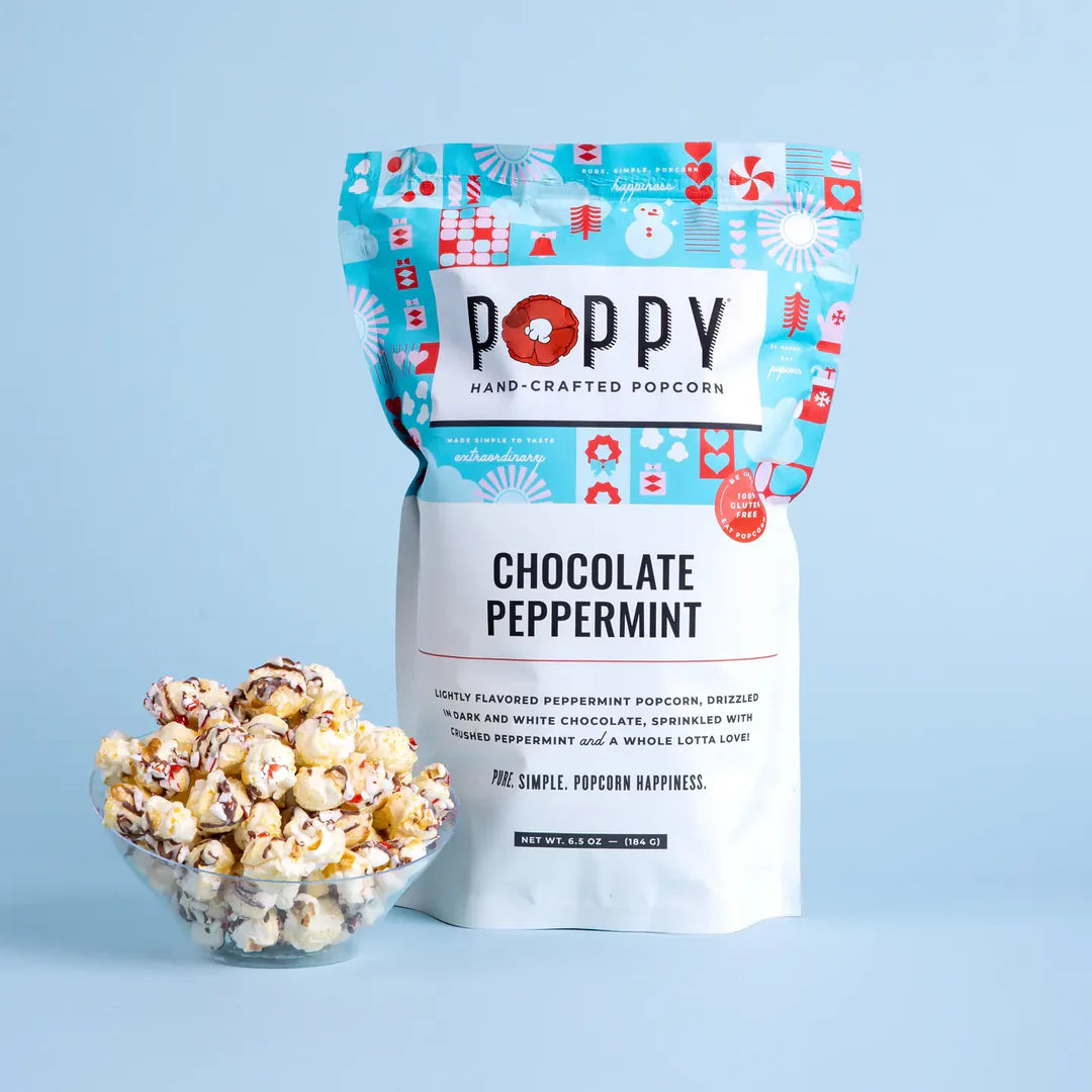 Poppy Popcorn- Chocolate Peppermint