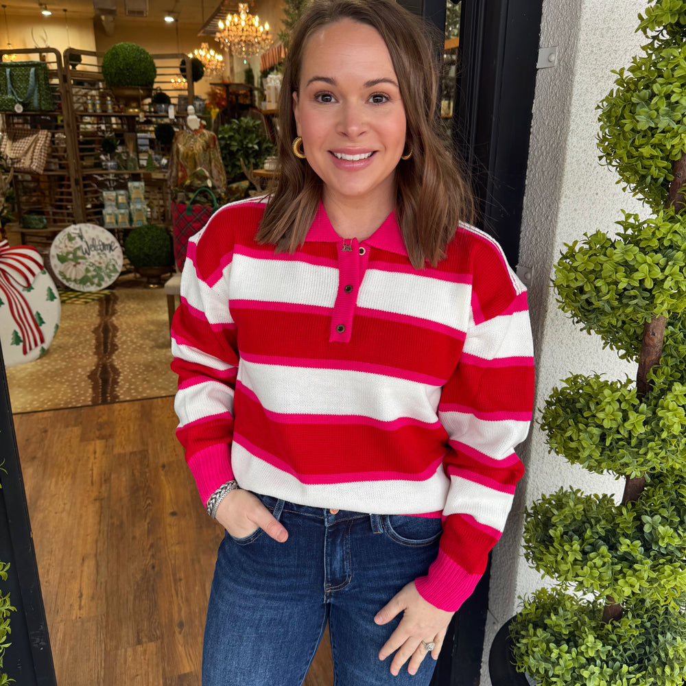 Poppy Top - Cherry Red