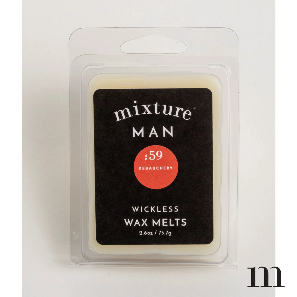 
                      
                        2.6 oz Mixture Man Wax Melts
                      
                    