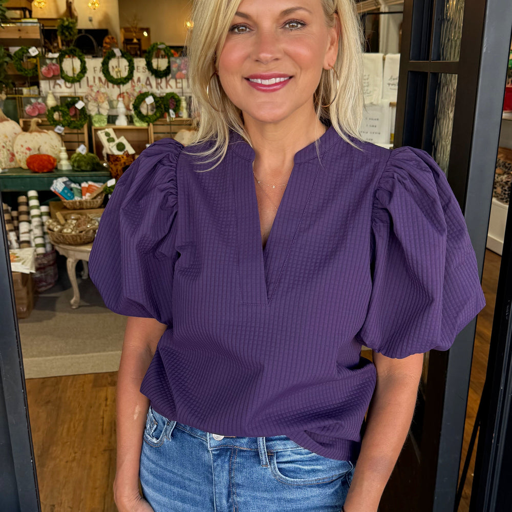 
                  
                    Danica Top - Purple
                  
                