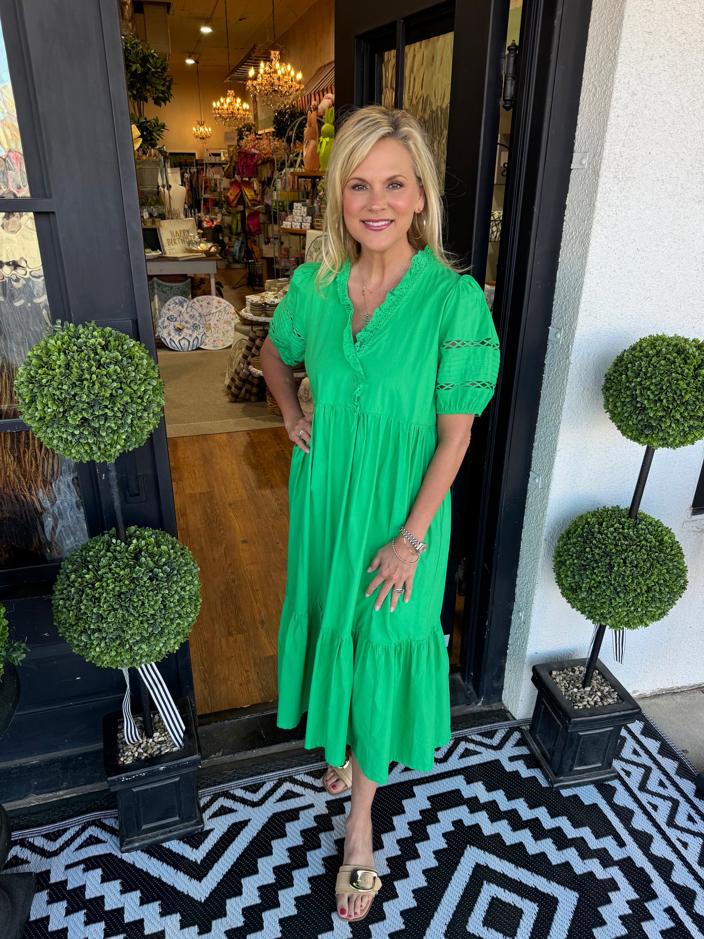 Laurie Dress-Green