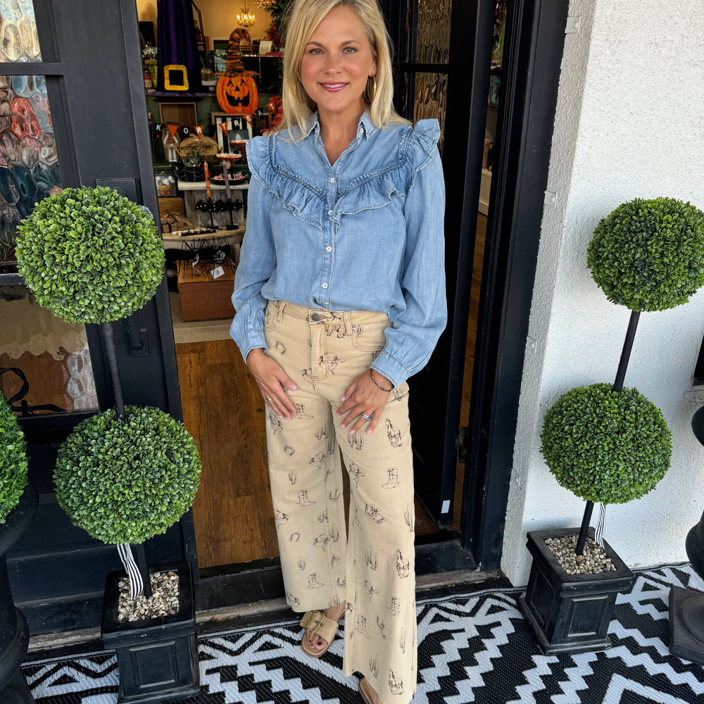 Marlyn Top - Denim