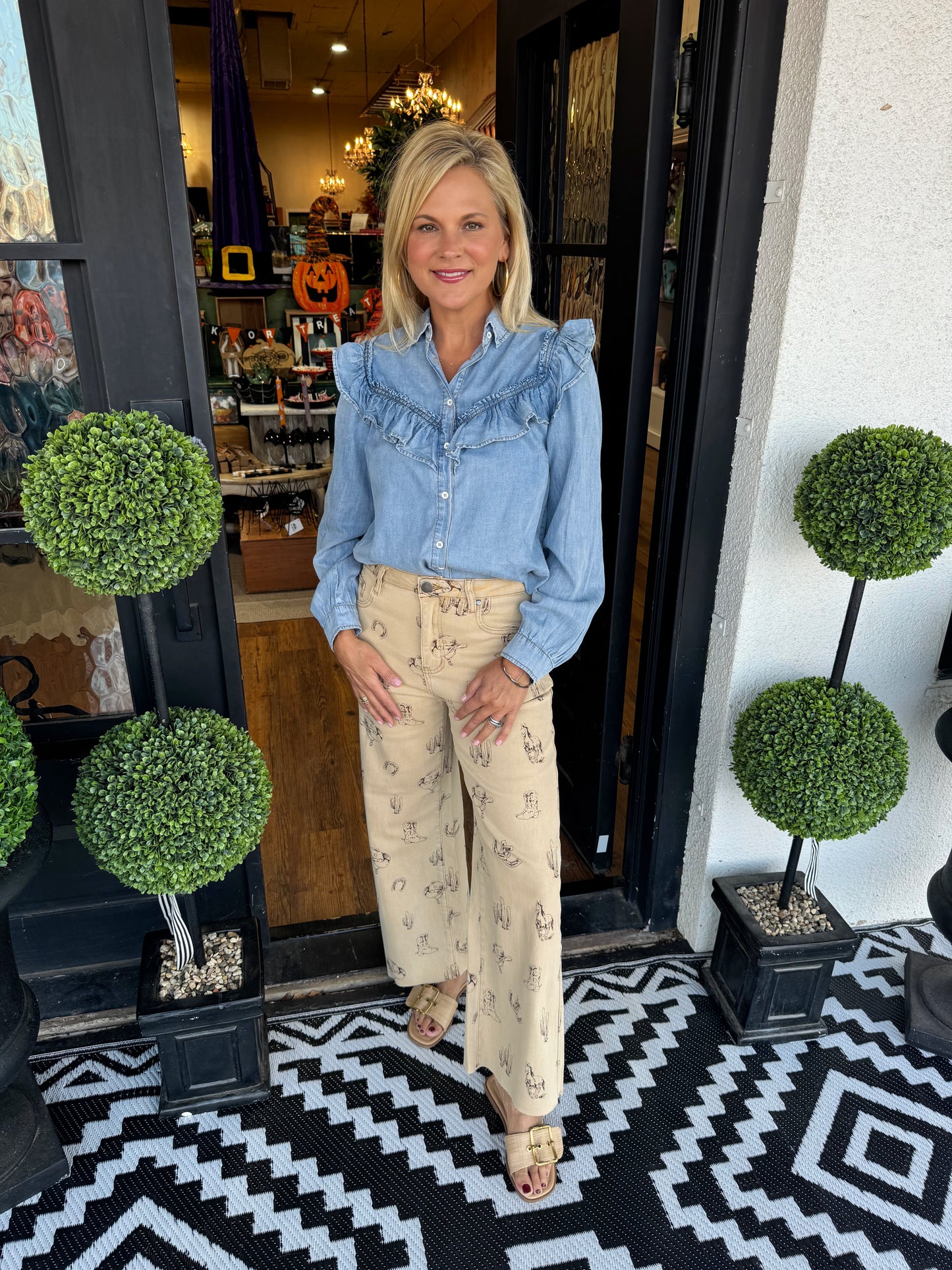 Marlyn Top - Denim