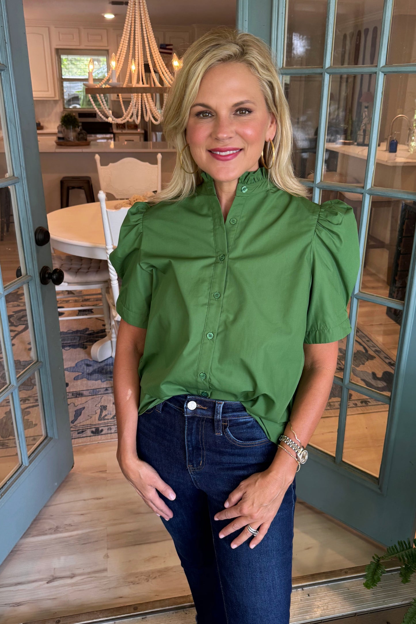 Ruth Top - Green