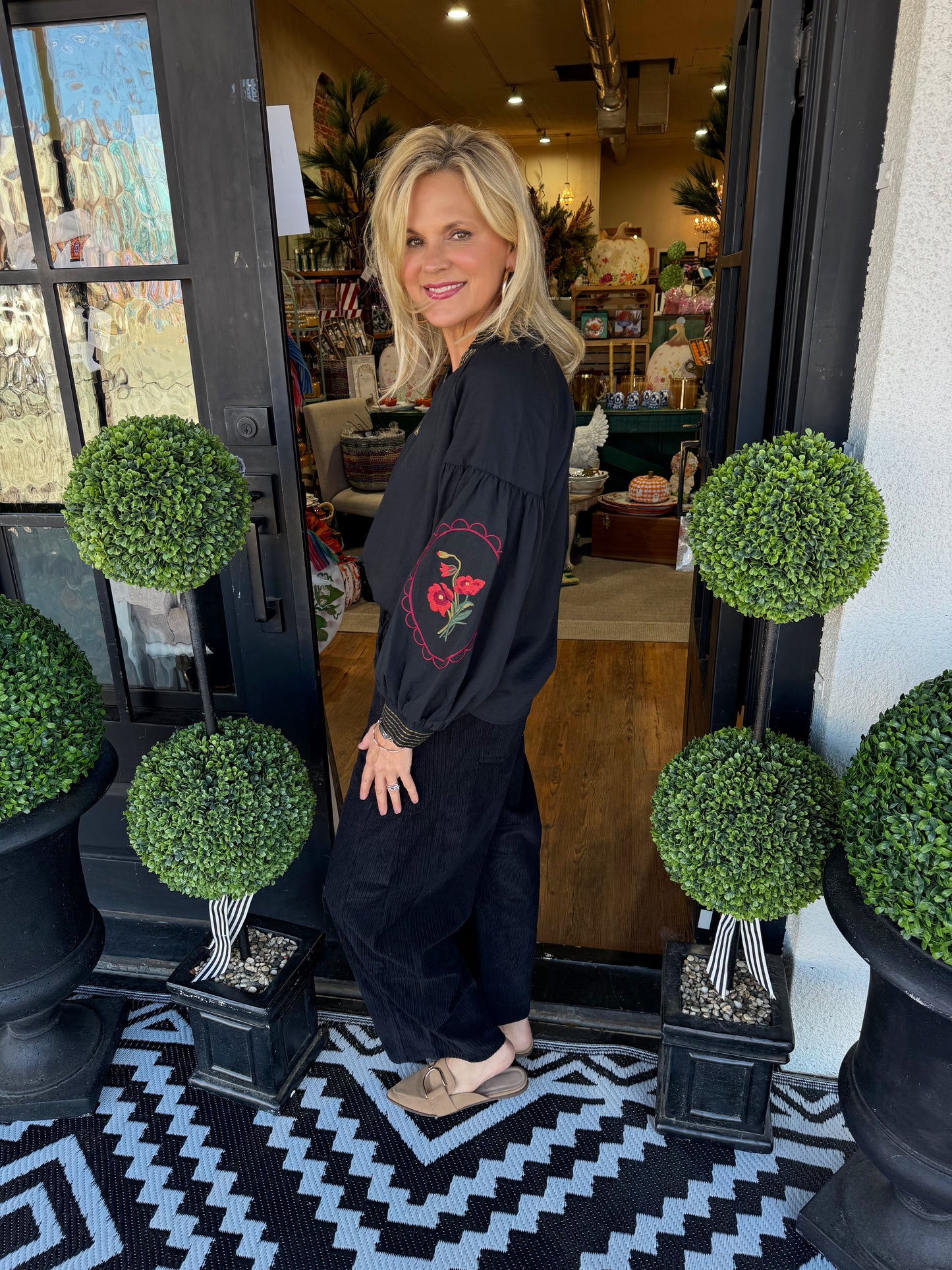 Penelope Top - Black