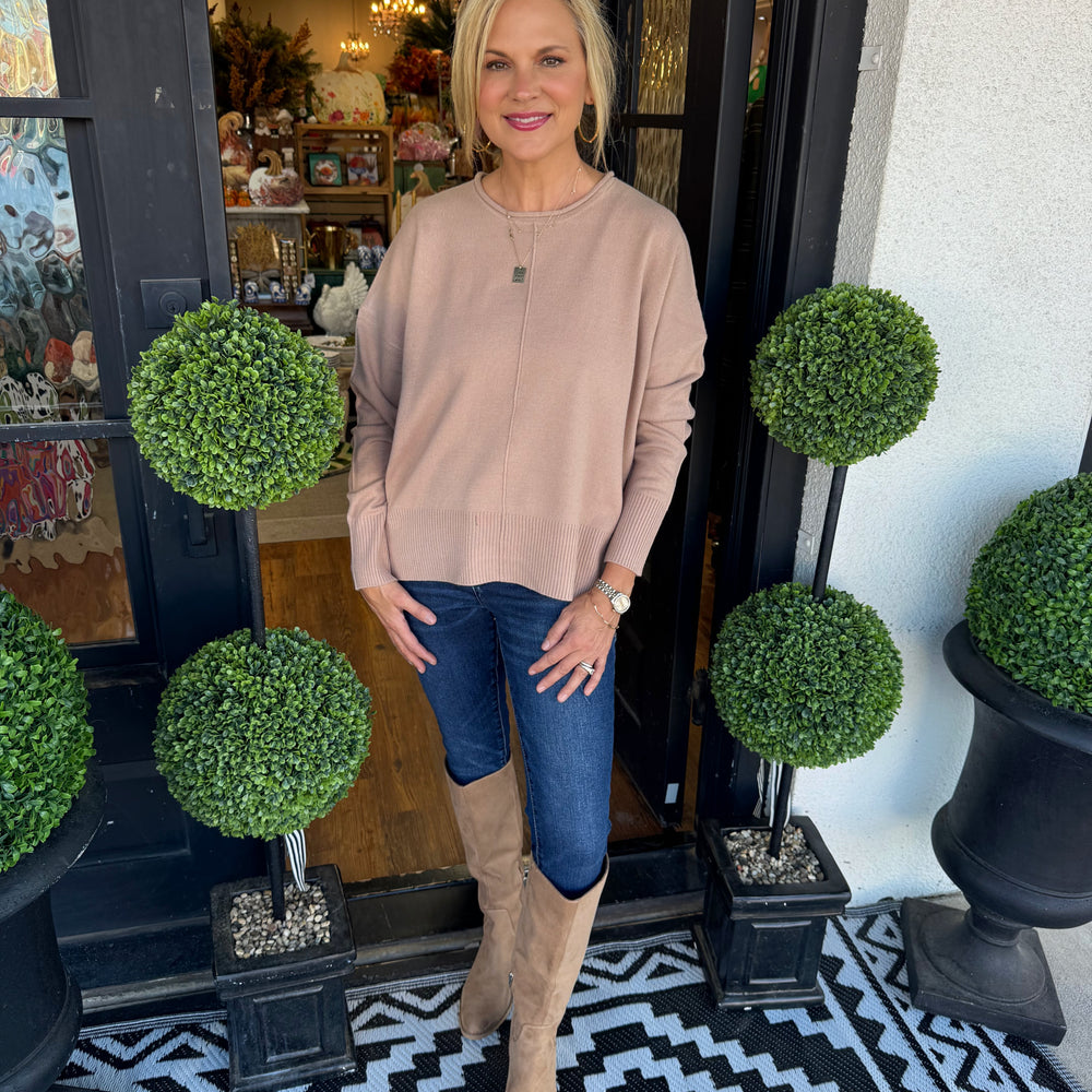 Cynthia Sweater - Dark Taupe