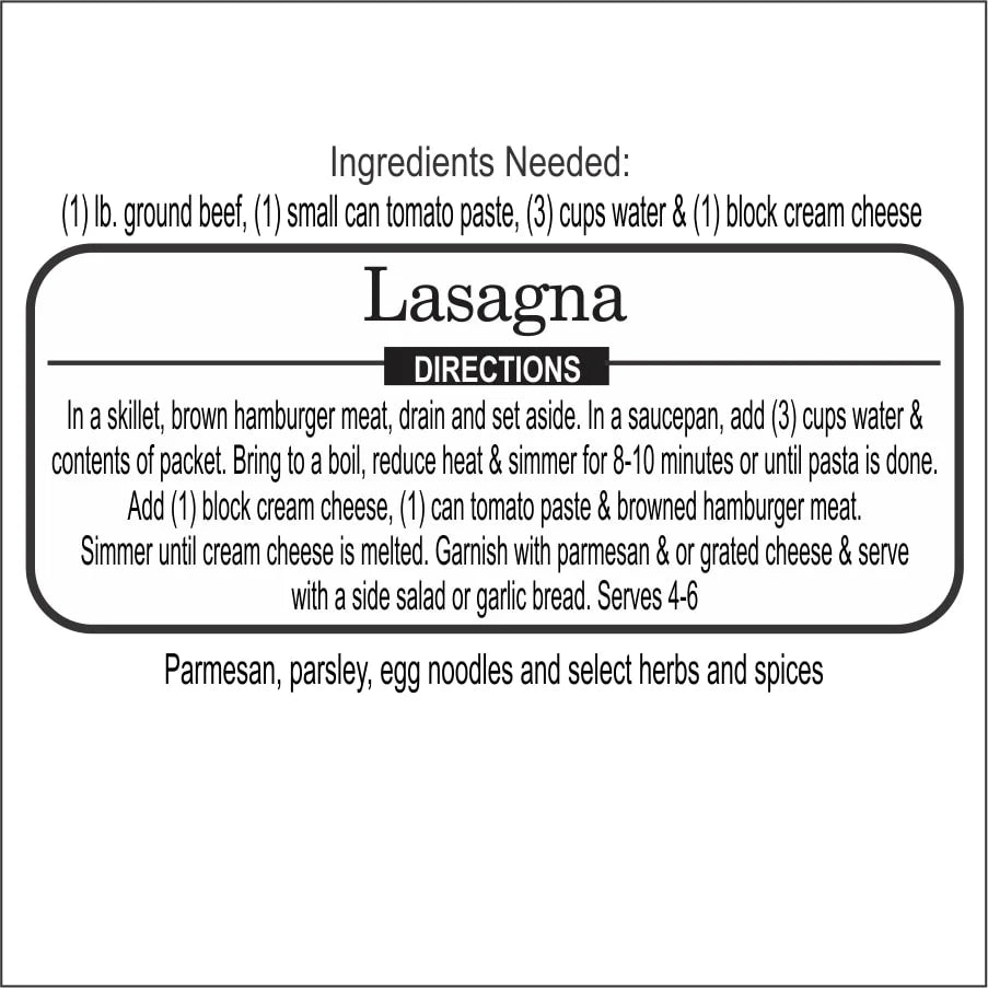 Simply Southern Lasagna Mix