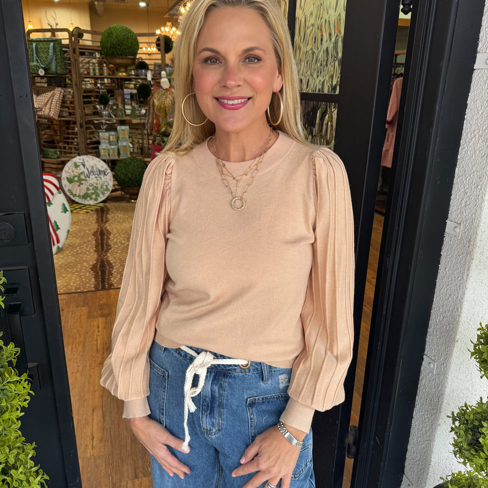 Fallon Sweater - Oat Milk