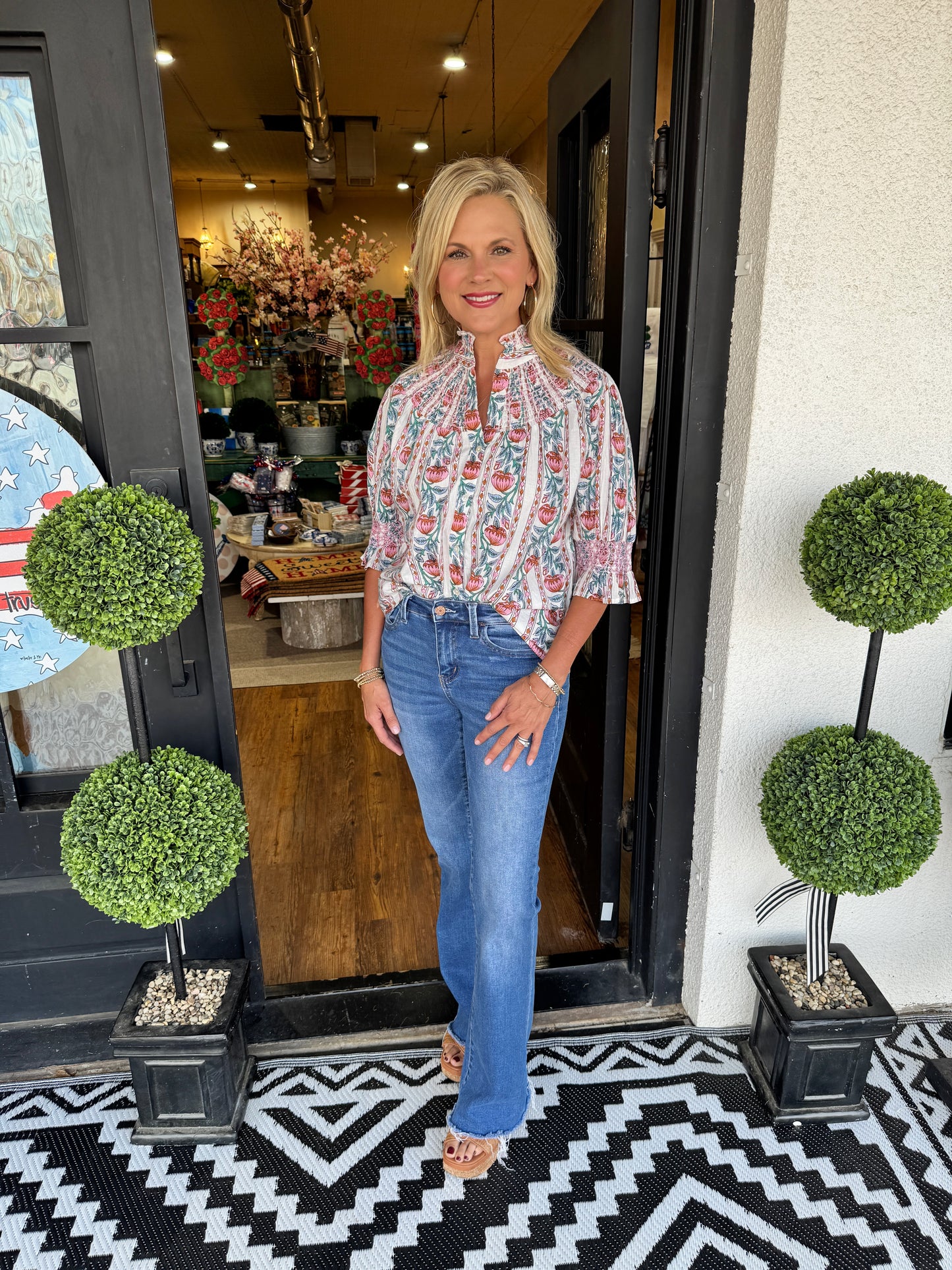 Emiliana Floral Top